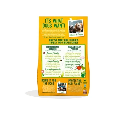 Edgard & Cooper Adult Turkey & Chicken - Complete Food for Adult Dogs, 2.5 kg