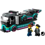 Lego City 60406 Raceauto en transportwagen – Bouw-het-zelf-speelset voor kinderen vanaf 6 jaar