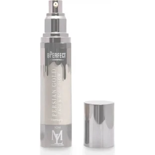 Bperfect X Mars The Label Persian Gold Face and Body Glow - Face and Body Highlighter - Mercury