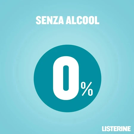 Listerine Cool Mint Mild – alkoholfreies, antibakterielles Mundwasser, 500 ml