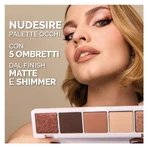 Veralab Nudesire - Paleta de sombras de ojos n.º 01, tonos cálidos