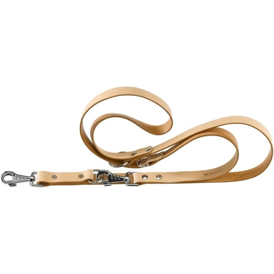 Ferplast Natural ga - Adjustable Genuine Leather Training Leash