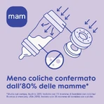 Mam Easy Start Anti-Colic 0 mois et plus - Biberon en silicone de 160 ml - Couleur neutre