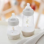 Mam Easy Start Anti-Colic 0 mois et plus - Biberon en silicone de 160 ml - Couleur neutre