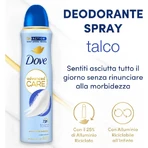Dove Advanced Care Talc Deodorant Spray, 150 ml