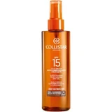 Collistar Zonnebrandcrème SPF 15: Speciale droge hydraterende olie voor een perfecte bruine teint, superbruining, gemiddelde bescherming, 200 ml