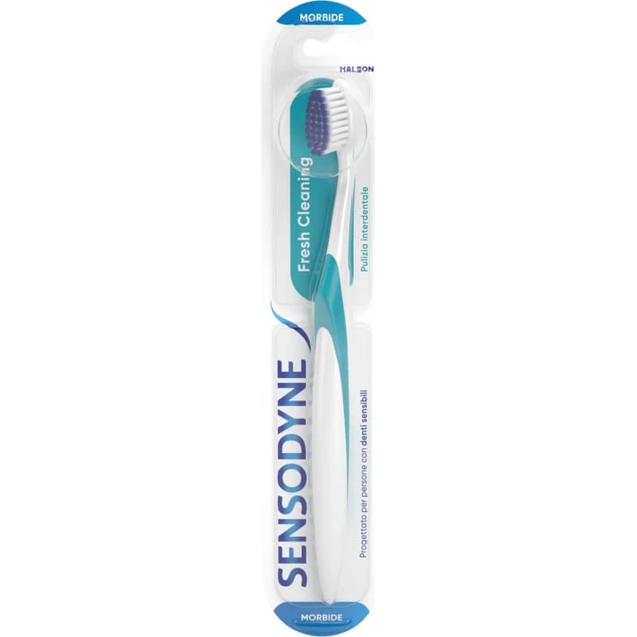 Sensodyne Fresh Cleaning - Tandenborstel met zachte borstelharen voor gevoelige tanden