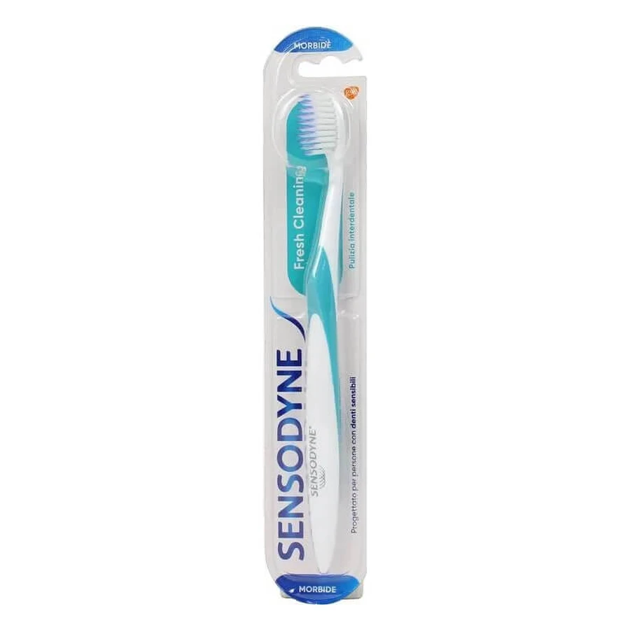 Sensodyne Fresh Cleaning - Tandenborstel met zachte borstelharen voor gevoelige tanden