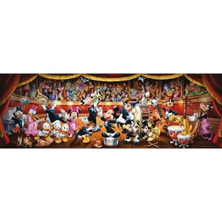 Clementoni Disney Panorama Orchestra - Puzzle de 1 000 pièces