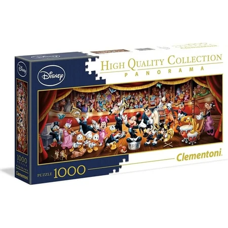 Clementoni Disney Panorama Orchestra - puzzel van 1.000 stukjes