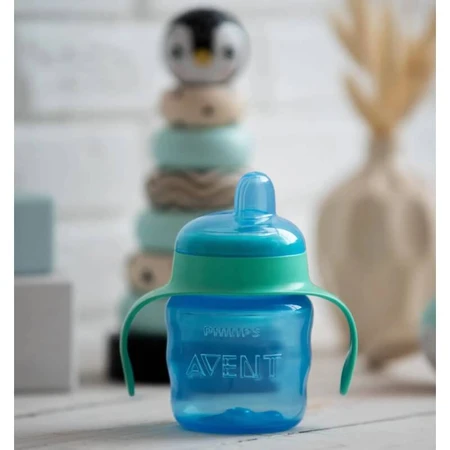 Avent Non-Spill Cup 6m+ - Light Blue