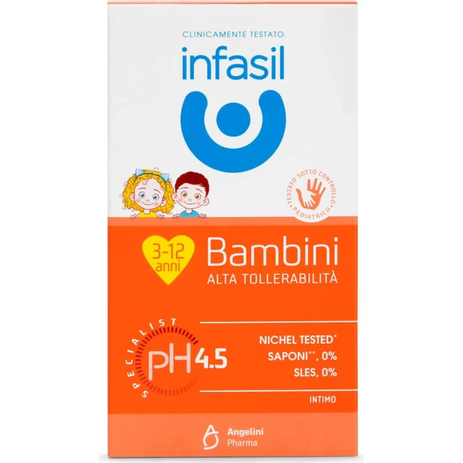 Infasil Hautverträgliches Intimwaschgel für Kinder, 200 ml
