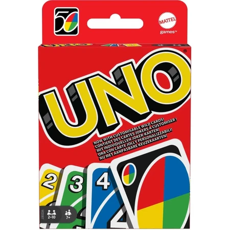 Mattel Uno - Juego de cartas, edición estándar