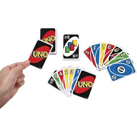 Mattel Uno - Juego de cartas, edición estándar