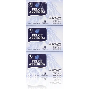 Classic Blue Fern - 3 bars of soap, 100 gr each