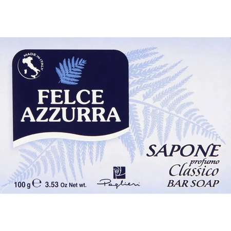 Classic Blue Fern - 3 bars of soap, 100 gr each