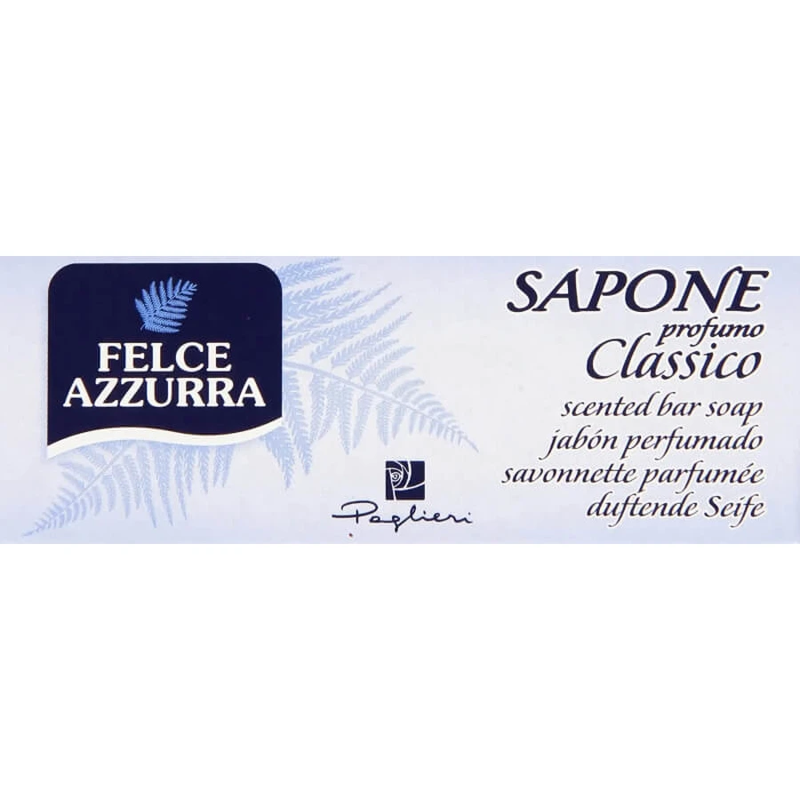 Classic Blue Fern - 3 bars of soap, 100 gr each