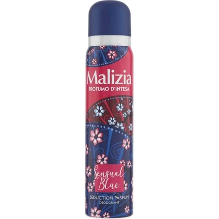 Malizia Blue - Desodorante en spray, 100 ml