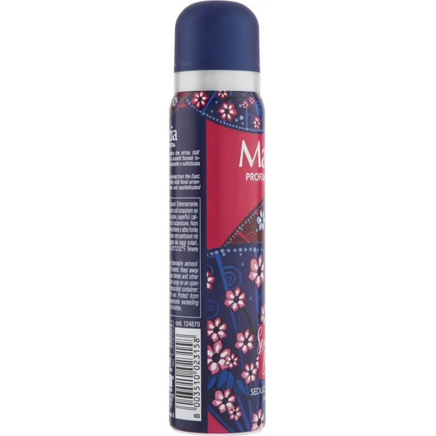 Malizia Blue - Desodorante en spray, 100 ml