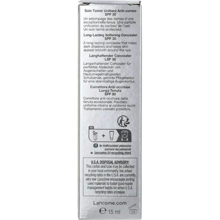 Lancôme Effacernes Longue Tenue SPF 30 - Correcteur hydratant longue tenue 04 Beige Rose
