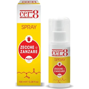 Larus Pharma Cer' 8 - Tick and Mosquito Repellent Spray, 100 ml