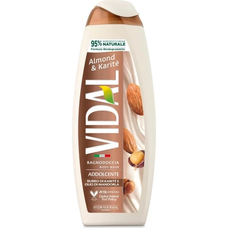 Vidal Mandel & Sheabutter – Pflegendes Duschgel 500 ml