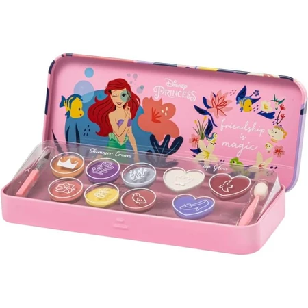 Disney Adventure Color Tin Lip Smacker – Schmink-Set für Kinder mit Lipgloss und Lidschatten