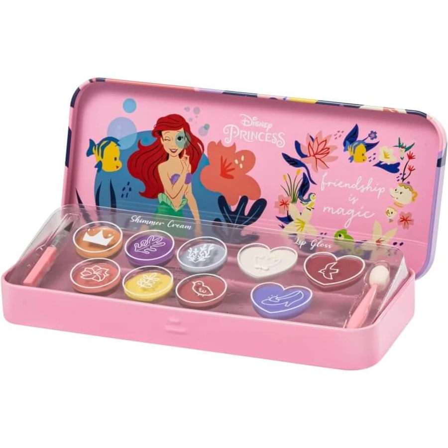 Disney Adventure Color Tin Lip Smacker – Schmink-Set für Kinder mit Lipgloss und Lidschatten