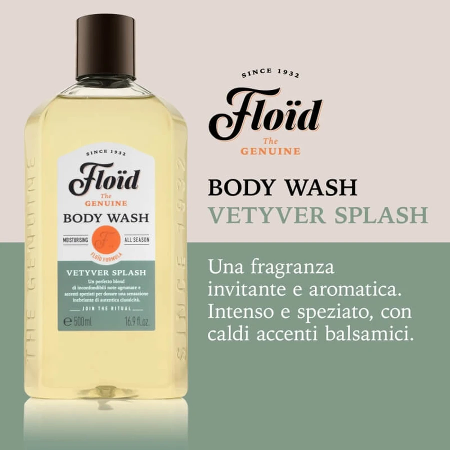 Floid Vetyver Splash - Gel de ducha 500 ml