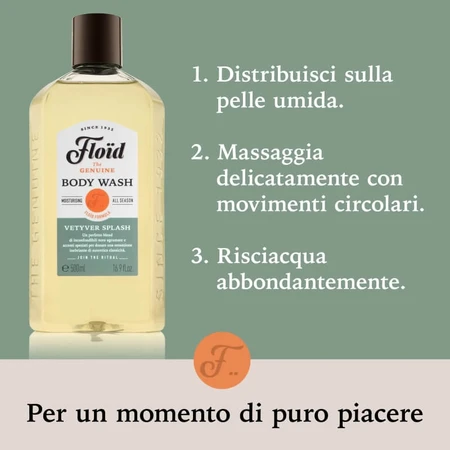 Floid Vetyver Splash - Gel de ducha 500 ml