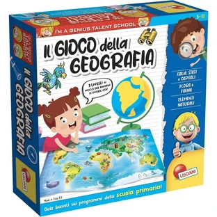 Lisciani „Ich bin ein Genie: Das Geografie-Spiel“ – Lernspiel