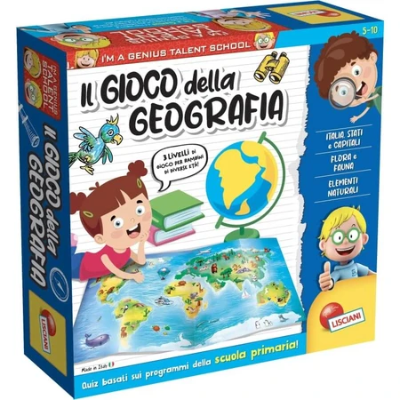 Lisciani „Ich bin ein Genie: Das Geografie-Spiel“ – Lernspiel