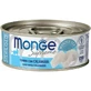 Monge Supreme Atún con calamar para gatos esterilizados - Alimento complementario para gatos adultos esterilizados, 80 g
