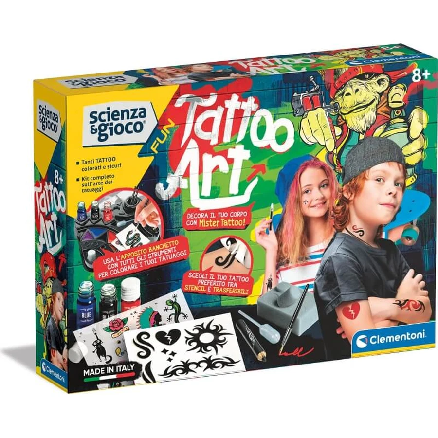 Clementoni Tattoo Art - A Game of Creativity