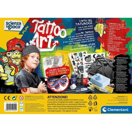 Clementoni Tattoo Art - A Game of Creativity