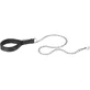 Ferplast Daytona gm 25-100 - Durable nylon dog leash with a black chrome-plated chain