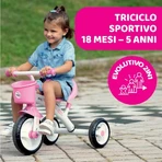 Chicco u-go Dreirad für Kinder, rosa, ab 18 Monaten