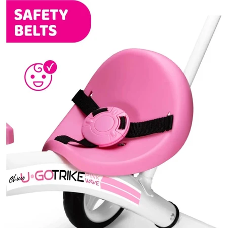 Chicco u-go Dreirad für Kinder, rosa, ab 18 Monaten