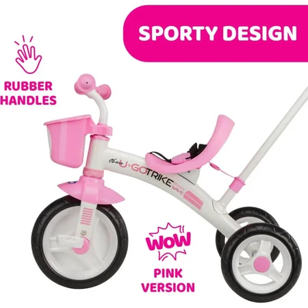 Chicco u-go Dreirad für Kinder, rosa, ab 18 Monaten