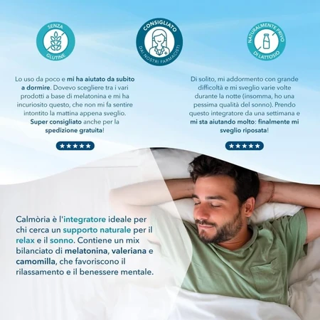 Calmòria 60 capsules – een voedingssupplement voor slaap en gemoedstoestand