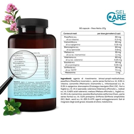 Calmòria 60 capsules – een voedingssupplement voor slaap en gemoedstoestand