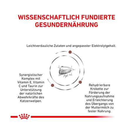 Royal Canin Gastrointestinal Kitten – Diätfutter für Kätzchen mit Darmbeschwerden, 2 kg