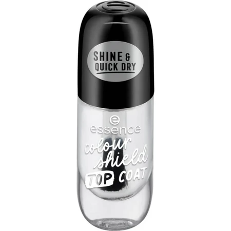Essence Colour Shield - Vernis à ongles (couche de finition), 8 ml