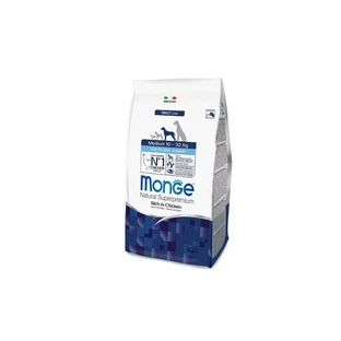 Monge Natural superpremium medium puppy &amp; junior - crochete pentru cățeluși 800 g