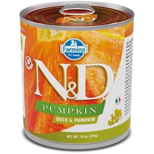Farmina N&amp;d Ente und Kürbis – Alleinfuttermittel für ausgewachsene Hunde, 285 g