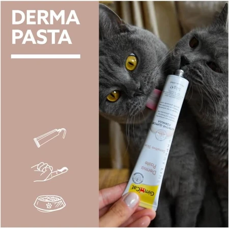 Gimborn Gimcat Derma Paste Nutritive Formula - Supplementary Paste for Cat Skin and Coat, 50 g
