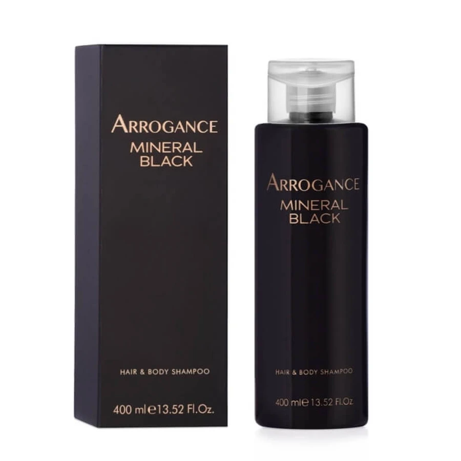 Arrogance Mineral Black Gel – 2-in-1-Duschgel und Shampoo, 400 ml