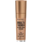 Rimmel Multi-Tasker Better Than Filters 3 en 1: prebase, potenciador de luminosidad e iluminador n.º 004 Light Medium