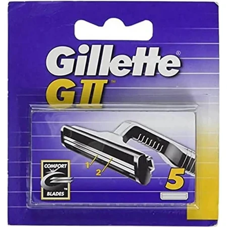 Gillette-vervangingsmesjes voor het Gii-scheermes – 5 mesjes