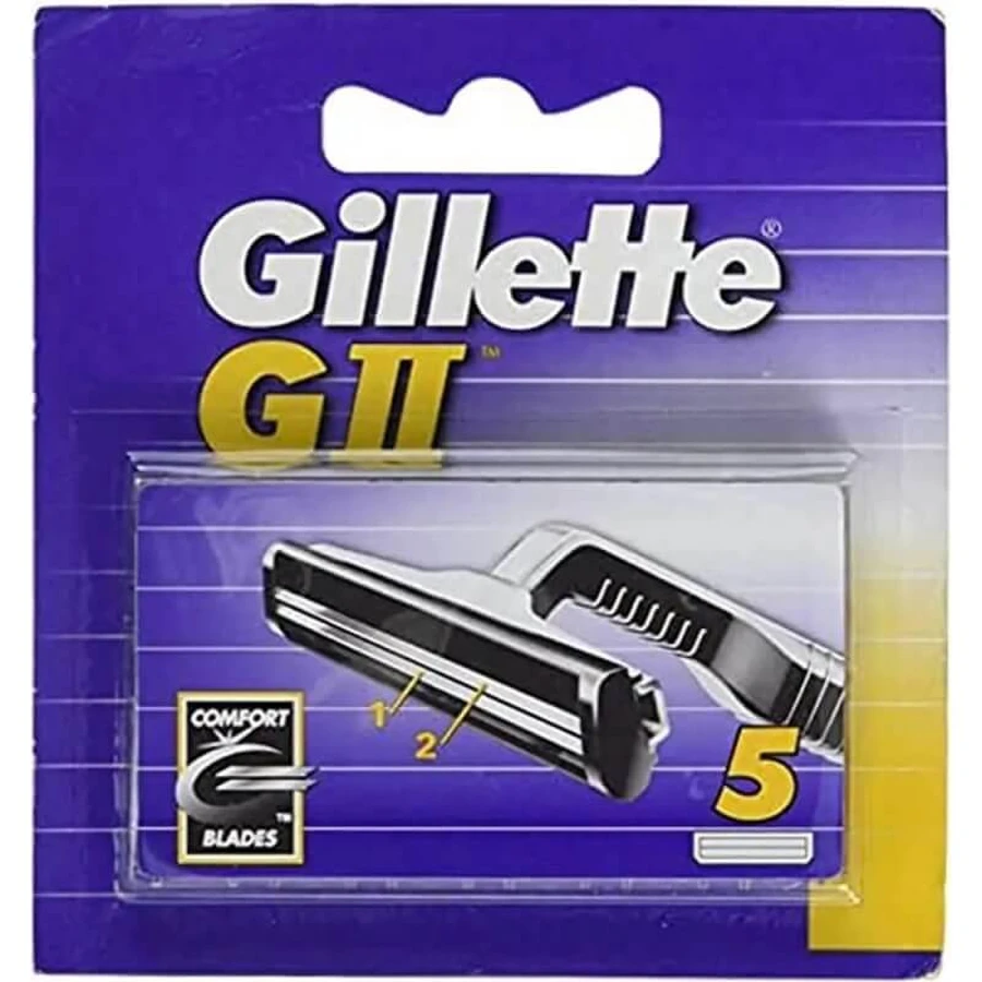 Gillette-vervangingsmesjes voor het Gii-scheermes – 5 mesjes
